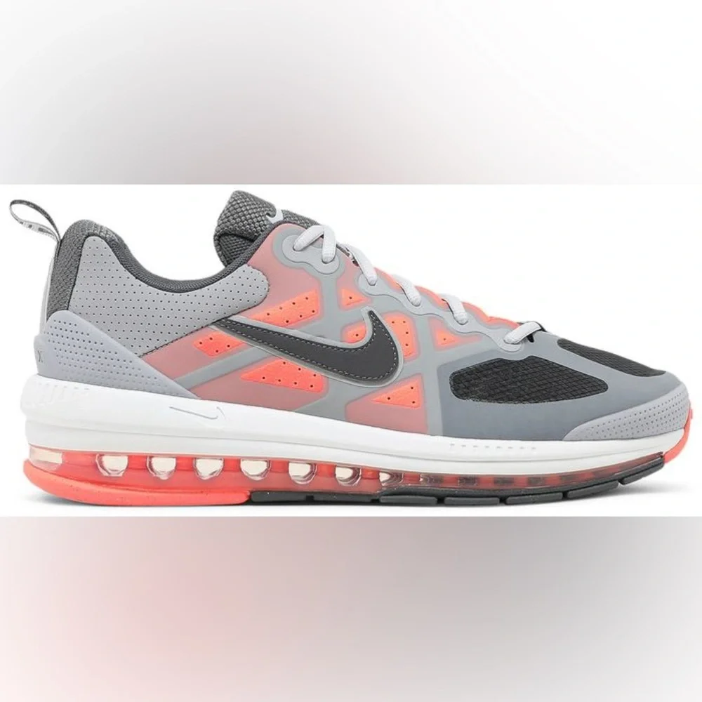 Nike Air Max Genome Anthracite Bright Crimson Sneakers | 10.5 - Picture 4 of 13